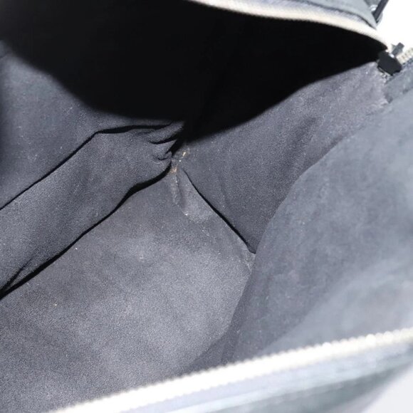 LOUIS VUITTON Monogram Difference Clarkson Bag Leather Black M92402 Auth BA4980 - Picture 11 of 16